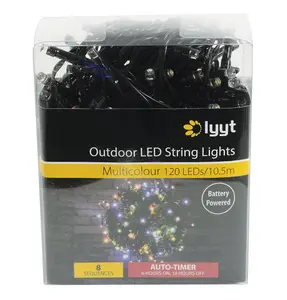 Lyyt LED Battery Operated String Light Multi-Coloured