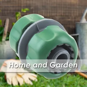 Hose Connector Half Inch Gardening Tools Accessories, Garden Work  4.5cm Green