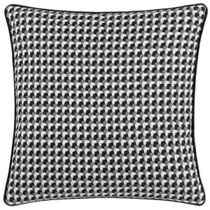 Marttel Square Throw Cushion Covers Black