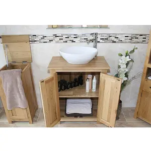 Kirkwood 650mm Free-Standing Single Vanity Unit with Basin & Faucet