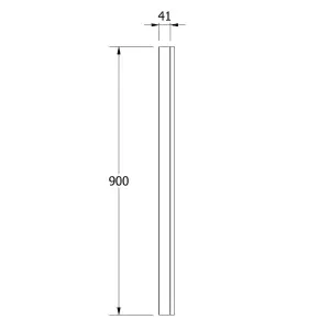 Cambridge Pine Square Stair Spindle Trade Box of 20 (H) 900mm x (W) 41mm