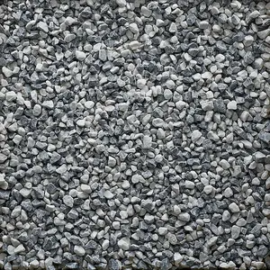 Arctic Mist Bulk Bag 850 kg Premium Chippings - 16-32 mm Cool Grey and Icy White Gravel - L10 x W10 x H8 cm