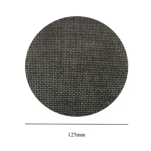 10 x Assorted Grit Hook and Loop 125mm Mesh Sanding Discs, Orbital Sander Sheets