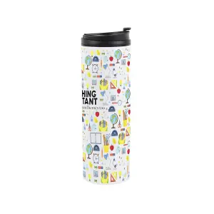 Teaching Assistant Travel Mug - Novelty School TA Gift - Stainless Steel Vacuum-Sealed Double-Walled Hot/Cold Drinks Travel Flask