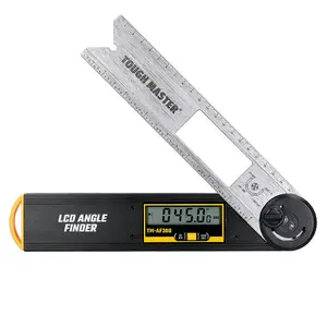 TOUGH MASTER 3-in-1 Digital Angle Finder Spirit Level Angle Measurer & 3v battery