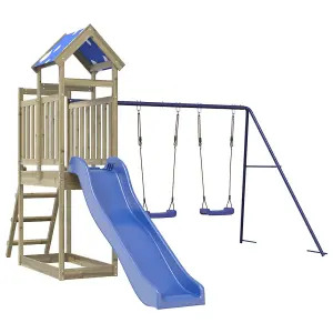 Berkfield Outdoor Playset Impregnated Wood Pine