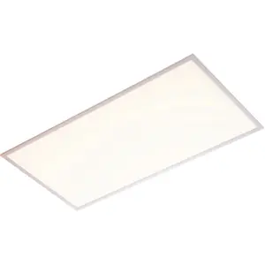 Rectangular Backlit LED Ceiling Panel Light - 1195 x 595mm - Daylight White LED