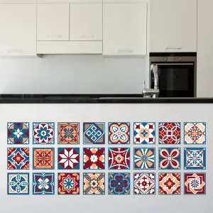 Walplus Westminster Tile Stickers PVC