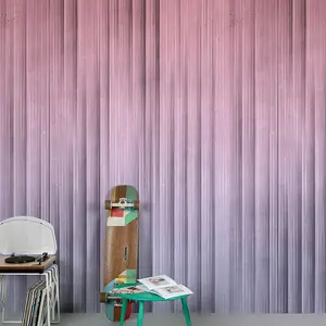 Grandeco Flashy Concrete Pink Ombre 3 panel repeatable Textured Mural, 2.8 x 1.59m