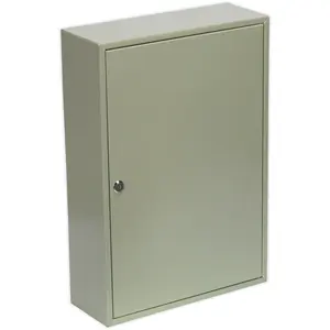 Wall Mounted Locking Key Cabinet Safe - 200 Key Capacity - 375 x 550 x 140mm