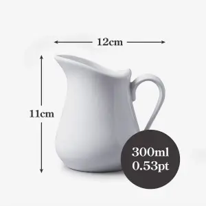 WM Bartleet & Sons Traditional Large Milk Jug, 300ml