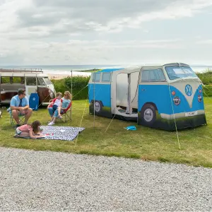 Volkswagen Blue Camper van Quick pitch 4-man Tent