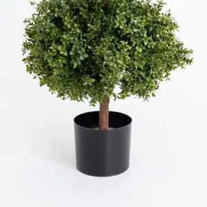 Blooming Artificial - 120cm / 4ft Artificial Boxwood Triple Ball Tree