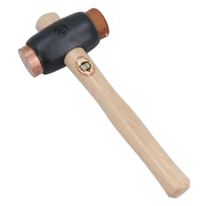 Thor No 4 Copper & Rawhide Faced Hammer Hide Mallet Dead Blow