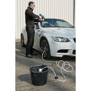 Draper 97533 Portable Cordless Pressure Washer 20v Battery Powered Jet Wash Gun