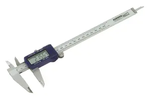 Sealey Digital Vernier Caliper 0-200mm(0-8") AK9622EV