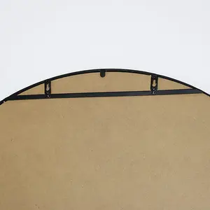 Melody Maison Large Round Gold Mirror 100cm x 100cm