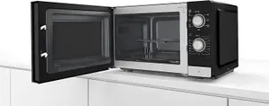 Bosch FEL020MS2B Serie 2 Freestanding Microwave with Grill