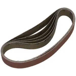 High-Quality 5 Pack Sanding Belts 30mm x 540mm - 60 Grit Aluminium Oxide