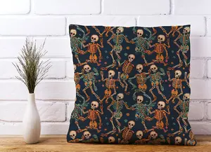 Dancing Skeletons Cushions 60cm x 60cm