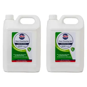 Nilco Floor Cleaning Gel Pine Fragrance 5L x2 Hard Floors & Tiles Treatment 10L