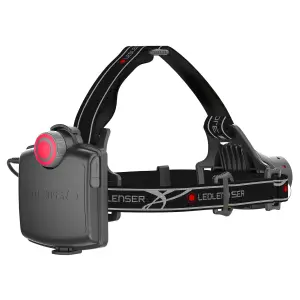 Ledlenser H14R.2 Rechargable 1000 Lumen inc Red Rear Light LED Head Torch for Plumbers Electricians and DIY