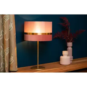 Lucide Extravaganza Tusse Retro Table Lamp 30cm - 1xE14 - Pink