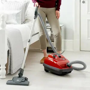 SEBO Vacuum Cleaner, K1 Airbelt Komfort ePower, 3 Litre Capacity, Red