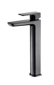 Aquarius Hydro Tall Mono Basin Mixer Tap Matt Black