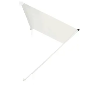 Berkfield Retractable Awning 300x150 cm Cream