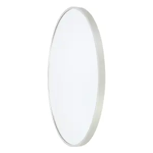 Pandora - Round Wall Mirror - 80x80 cm (Silver)