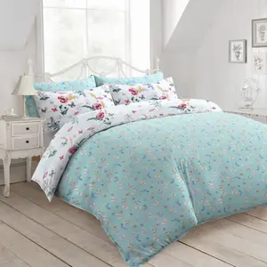 Rasheema Duvet Set Multi / Botanical Delicate Sacramento Floral / Double - 2 Standard Pillowcases