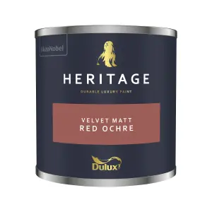 Dulux Heritage Velvet Matt - 125ml Tester Pot - Red Ochre