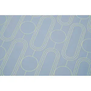 Maison by Premier 4Pc Frosted Deco Blue Placemats