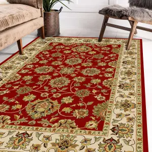 Kendra Red Persian Medium Rug, (L)170cm x (W)120cm