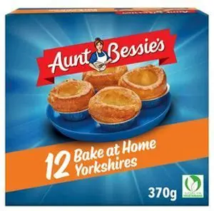 Aunt Bessie's Bake At Home Yorkshire Puddings X12 370G