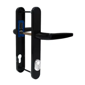 Yale Sparta PAS24 Lever/Lever Door Handle - Long, Black