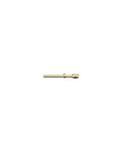 16-19mm   Tetra Eyelet Metal Curtain Pole - Gold