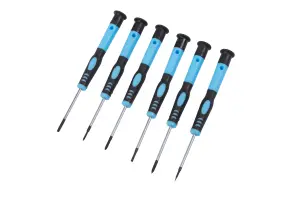 Blue Spot Tools - 6 Pce Precision Screwdriver Set