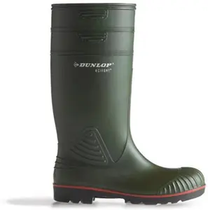 Dunlop Acifort A442631 Heavy Duty Full Safety Wellington Boots Dark - Green - Size: 11