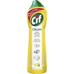 Cif Cream Cleaner Lemon 500 ml (Pack of 3)