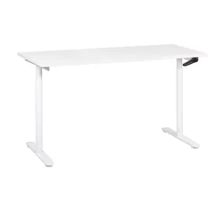 Adjustable Desk Manual White DESTINAS