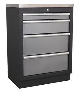 Sealey Modular 4 Drawer Cabinet 680mm APMS51