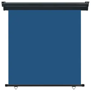 Berkfield Balcony Side Awning 160x250 cm Blue