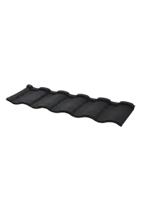 5 Pcs Black Coated Asphalt Roof Shingles,Bitumen Shed Roofing Stylish Tiles, Coverage of 2.3 m²