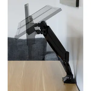 Ergonomic Dual Monitor Desk Mount Arm for 10-27 Inch Screens - 9KG Capacity