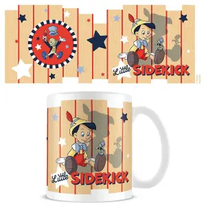 Pinocchio Little Sidekick Jiminy Cricket Mug White/Natural/Red (One Size)