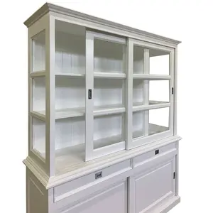 Stiles Display Cabinet White