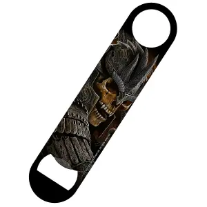 Spiral Viking Warrior Bottle Opener Black/Brown (One Size)