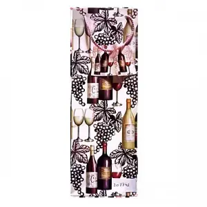 Unique Party Gles Bottle Bag White/Black/Brown (One Size)